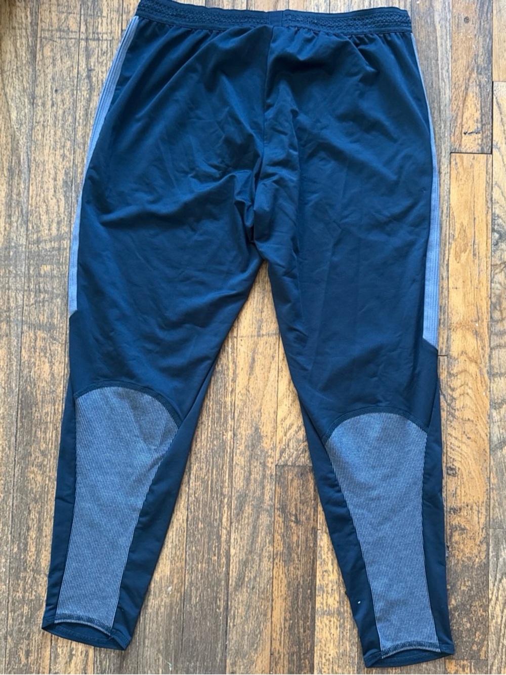 Nike Dri-FIT Navy Blue and Heather Gray Training Pants